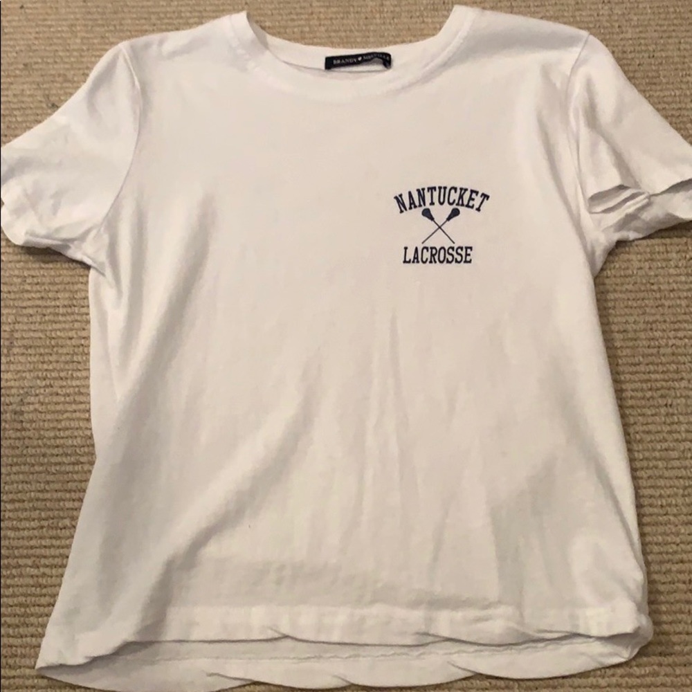 White tighter fitting top